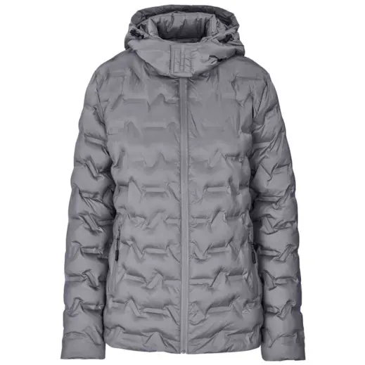 Ladies Vancouver Jacket Light Grey Front